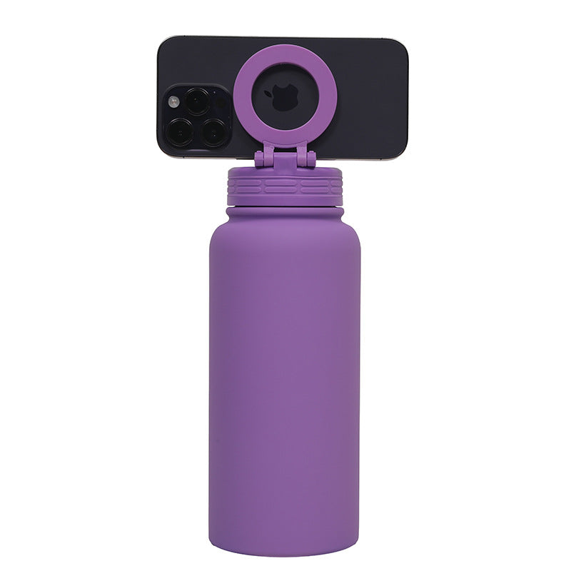 Women's resealable drinking bottle with ergonomic design Kalsten