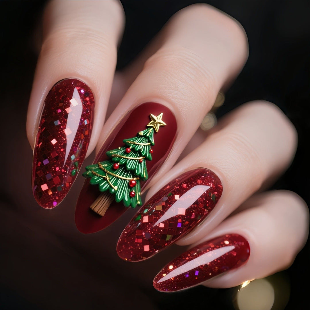 Festive Nail Art Kalsten