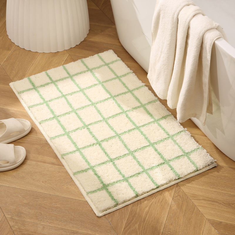 Stylish Soft Plush Bathroom Rug
