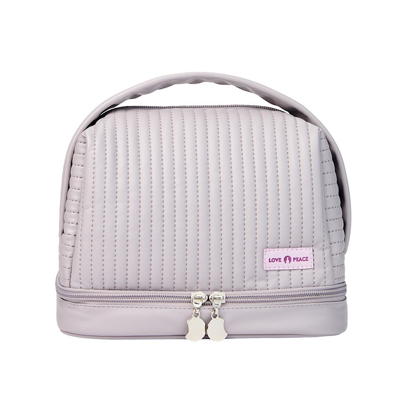 Elegant Quilted Makeup Case Kalsten