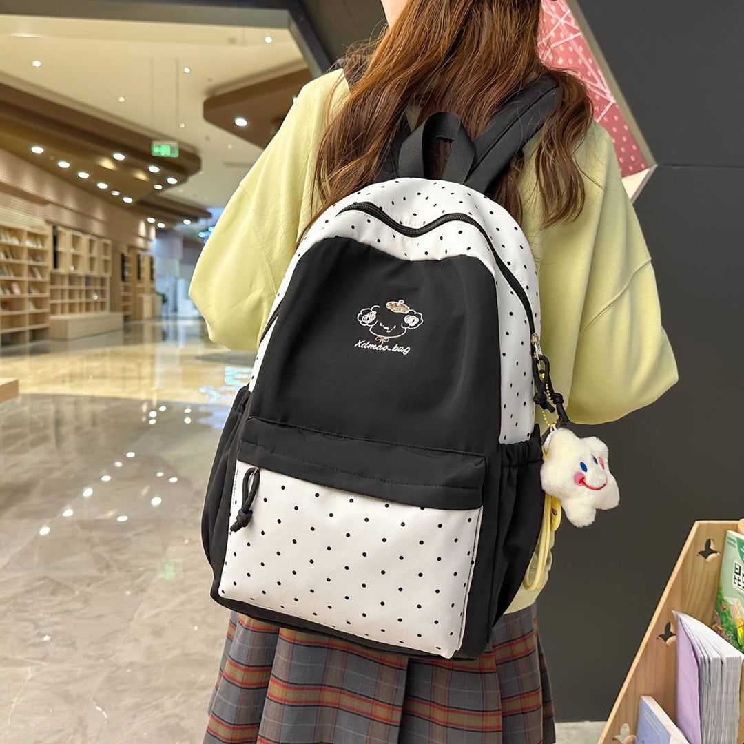 Playful Polka Dot Backpack Kalsten