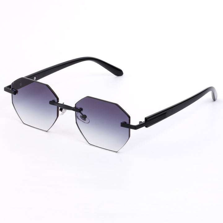 Ladies stylish sunglasses in trendy octagonal design with high-quality frame Kalsten