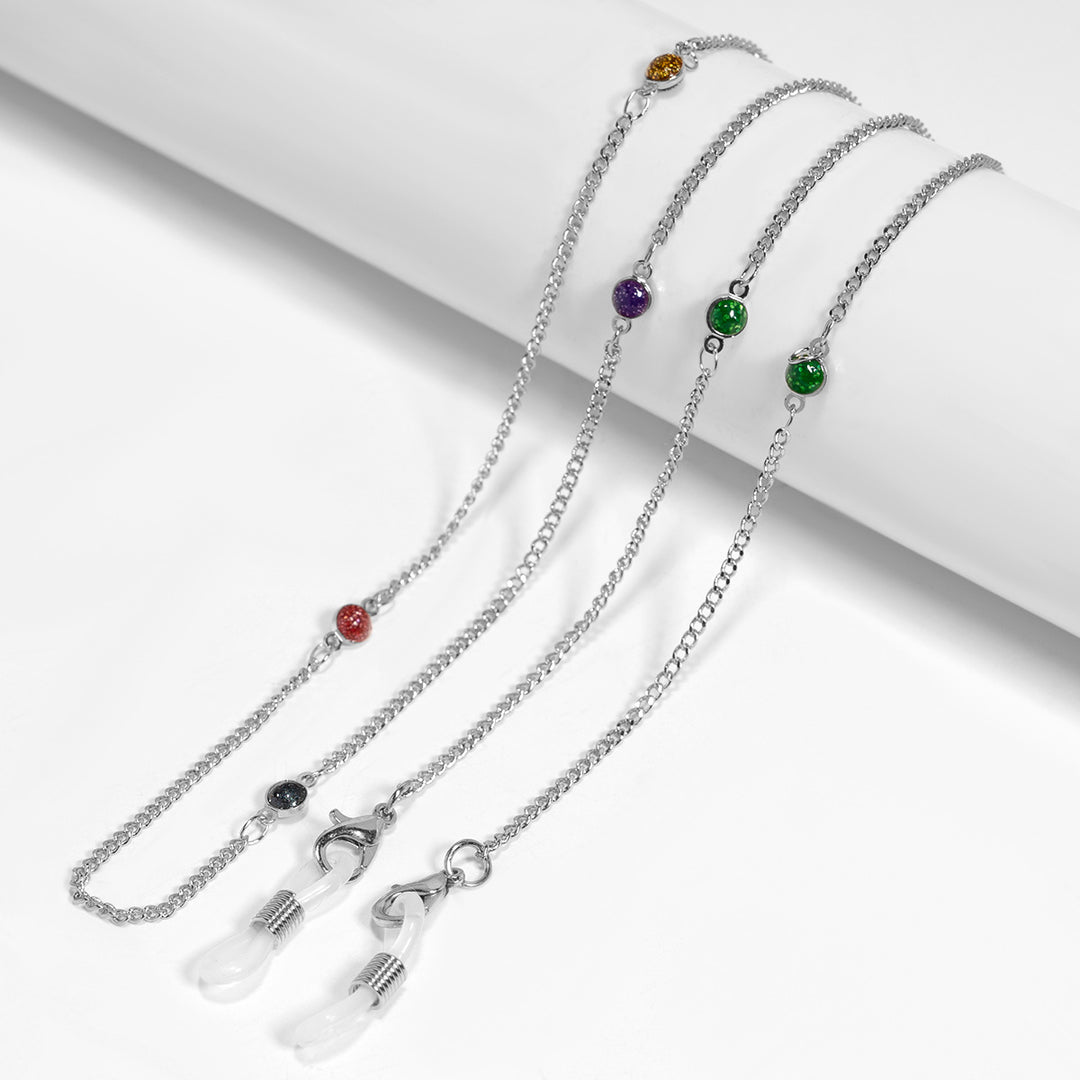 Decorative Eyewear Chain with Colorful Beads Kalsten