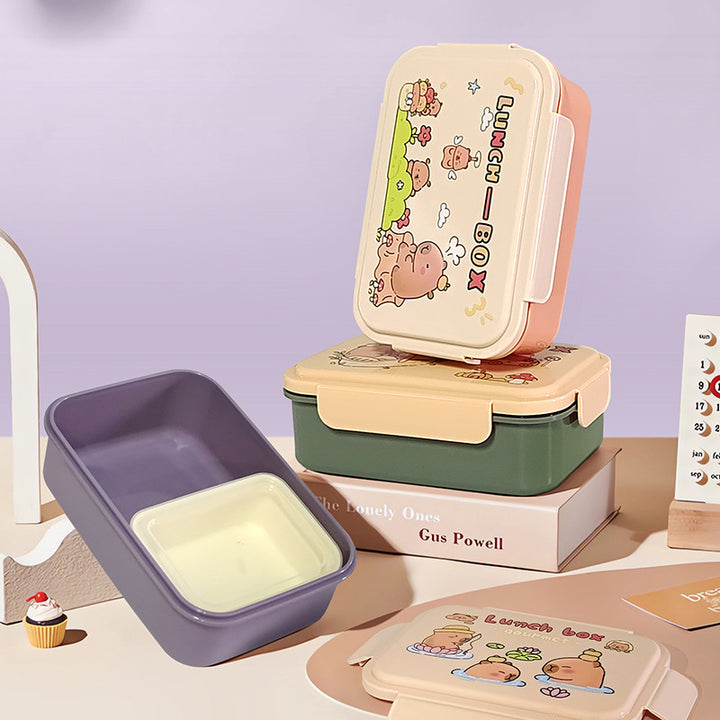 Cartoon-Themed Food Storage Container