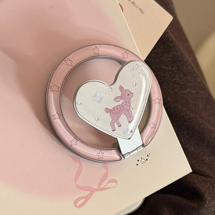 Hand mirror in heart-shaped design Kalsten