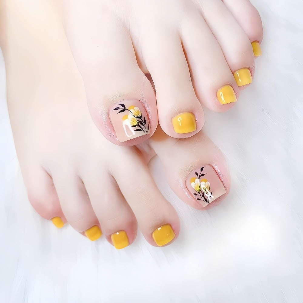 Artificial nails in floral design with accessories Kalsten