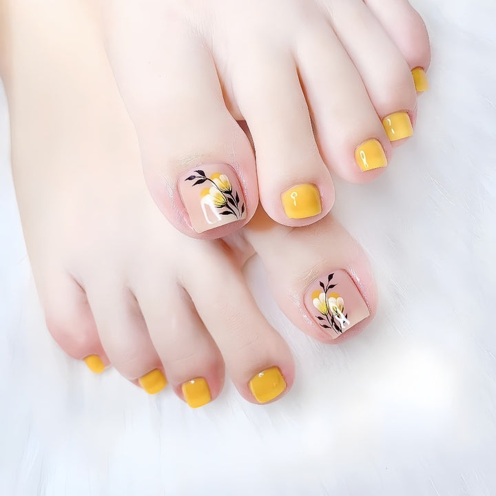 Artificial nails in floral design with accessories Kalsten