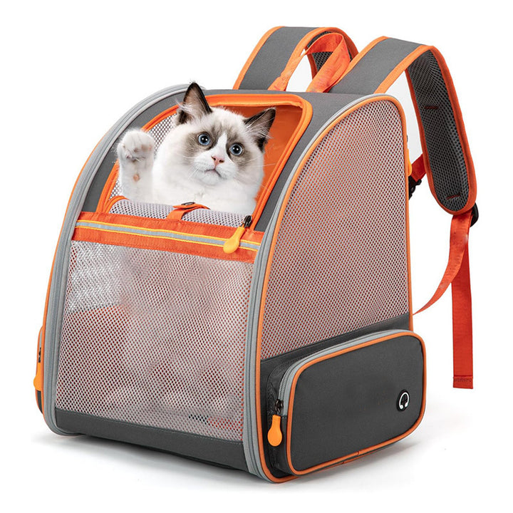 Pet Backpack with Breathable Mesh Inserts Kalsten