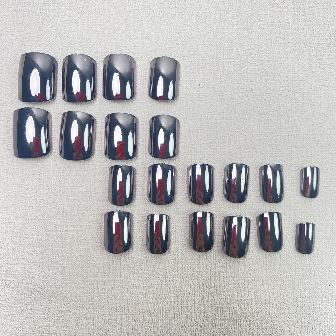 Premium Glossy Press-On Nail Set Kalsten