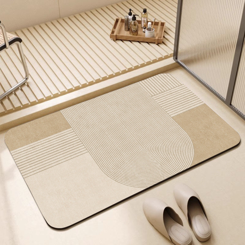Non-Slip Modern Bath Mat Kalsten