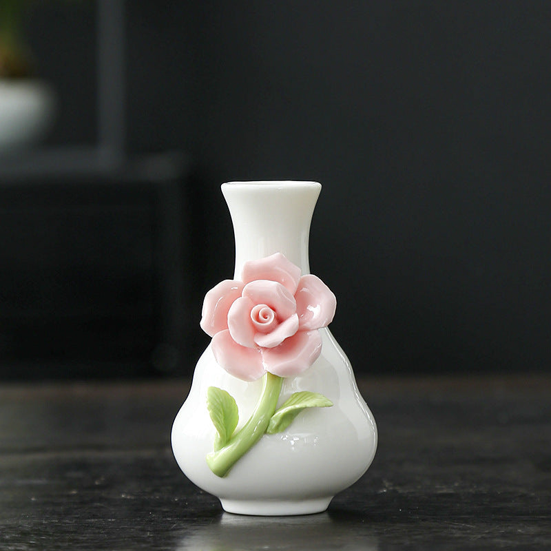 Artistic Floral Porcelain Vase Kalsten