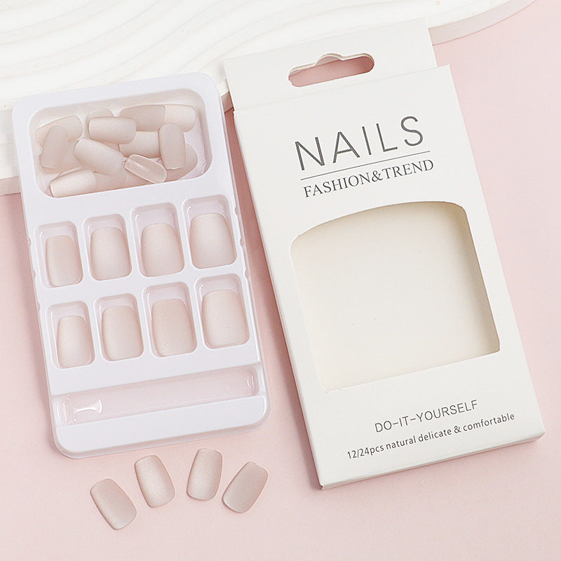DIY Natural Finish Press-On Nail Tips Kalsten