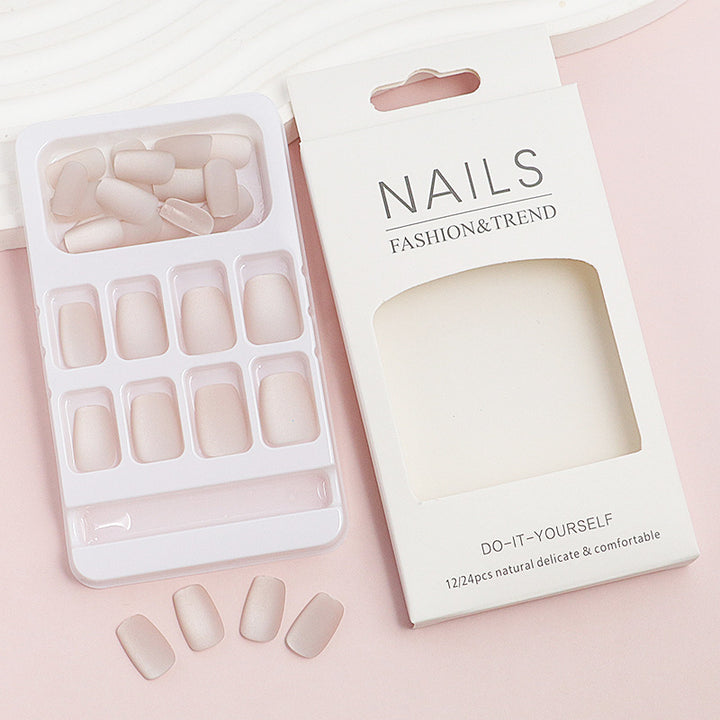 DIY Natural Finish Press-On Nail Tips Kalsten