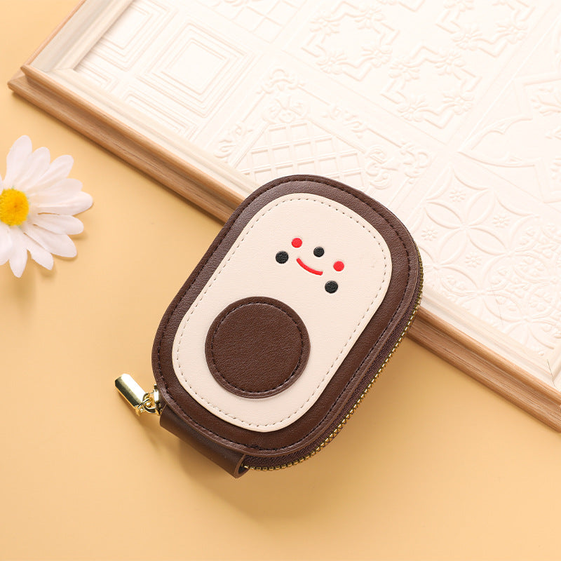 Cute Character Zippered Coin Purse Kalsten