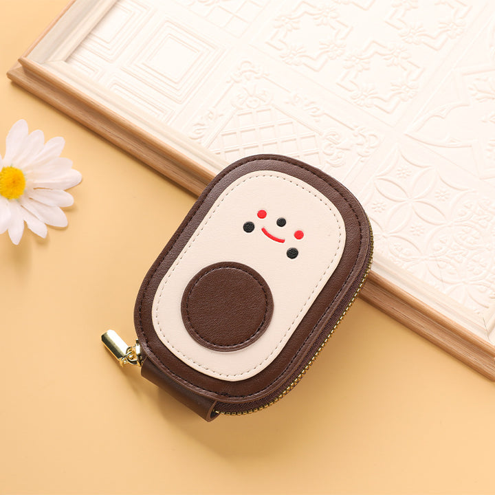 Cute Character Zippered Coin Purse Kalsten