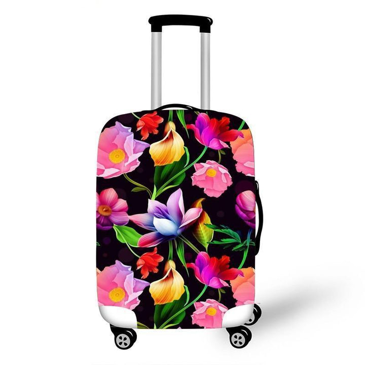 Women's hard shell suitcase with diverse floral design Kalsten
