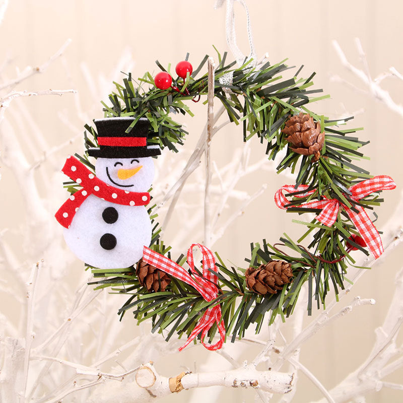 Decorative Snowman Wreath Kalsten