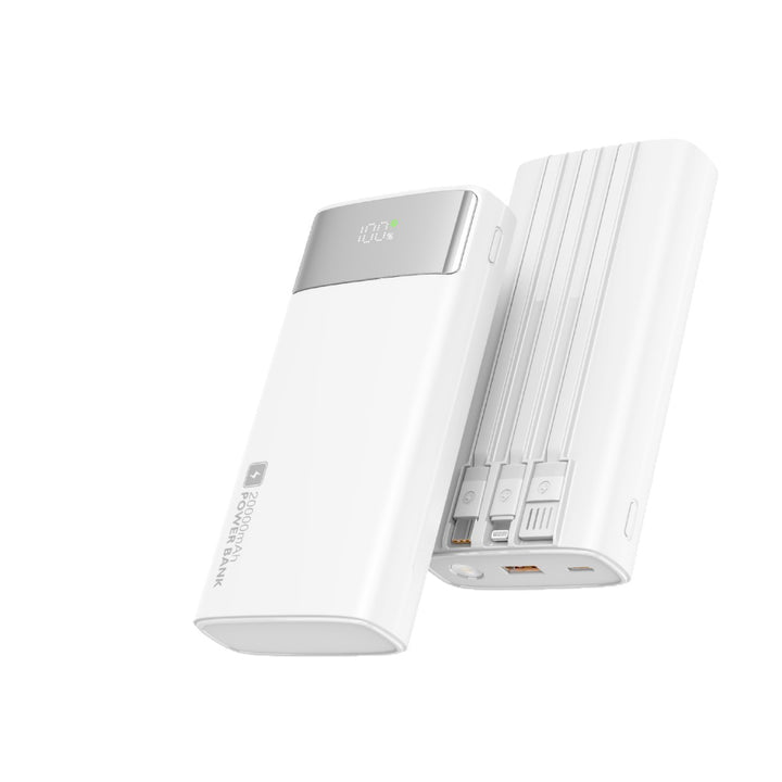 Portable power bank with fast charging port and LED display Kalsten
