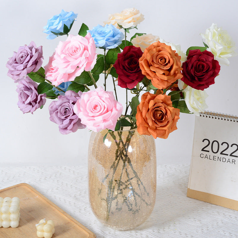 Decorative Silk Rose Stems