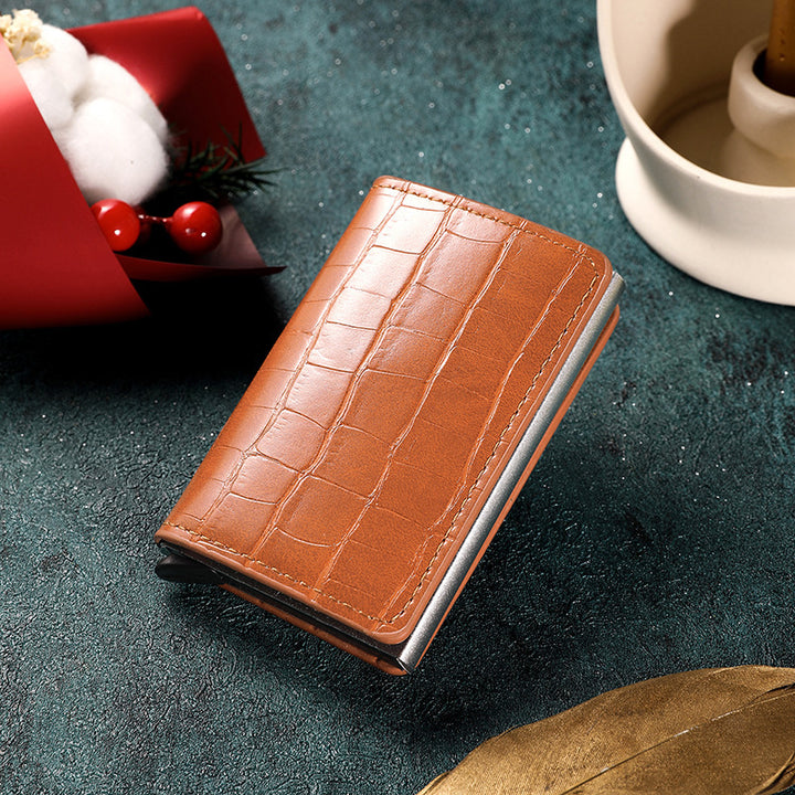 Premium Leather Business Card Holder Kalsten