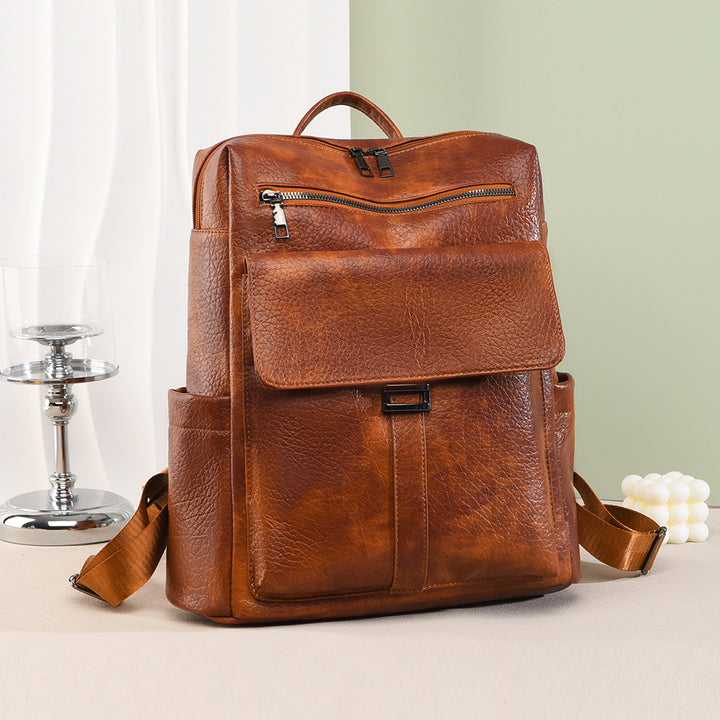 Vintage Leather Backpack Kalsten