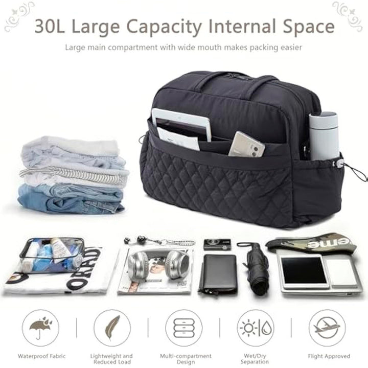 Stylish travel bag with practical compartments Kalsten