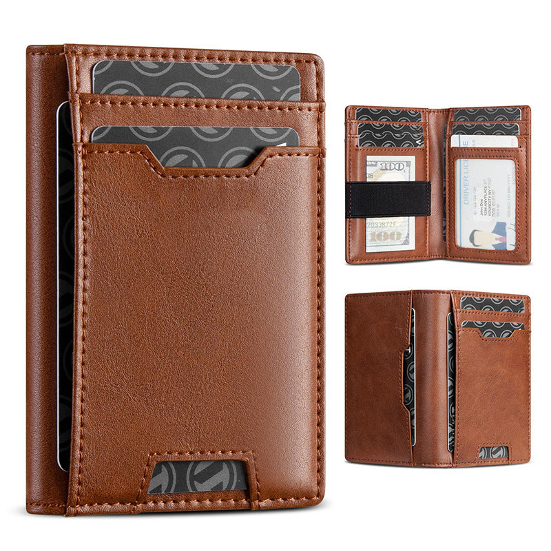 Sleek Multi-Pocket Leather Wallet Kalsten