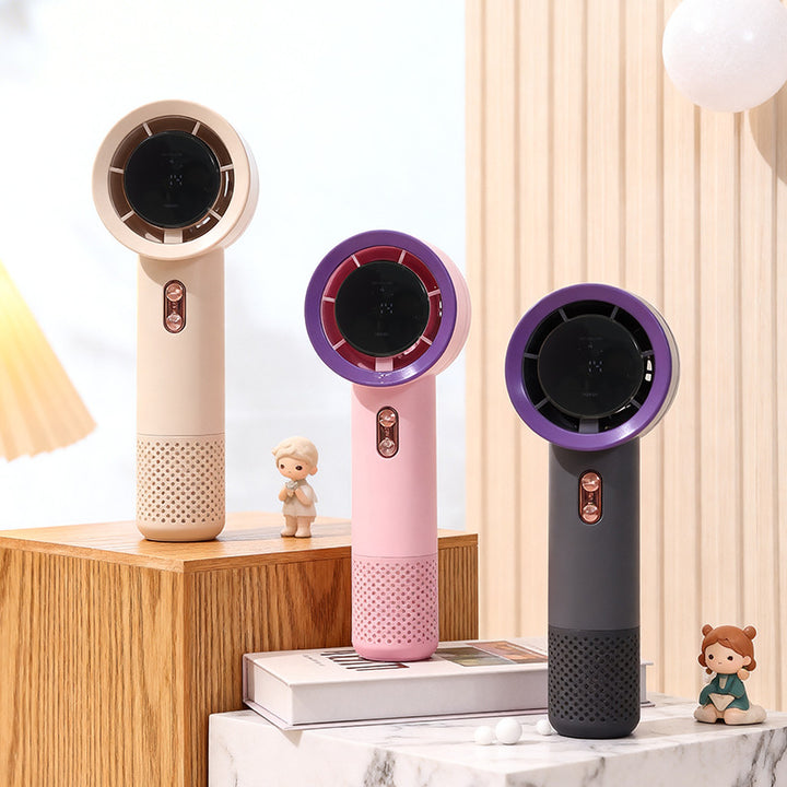 Women Portable High-Performance Fan with Digital Speed Display Kalsten