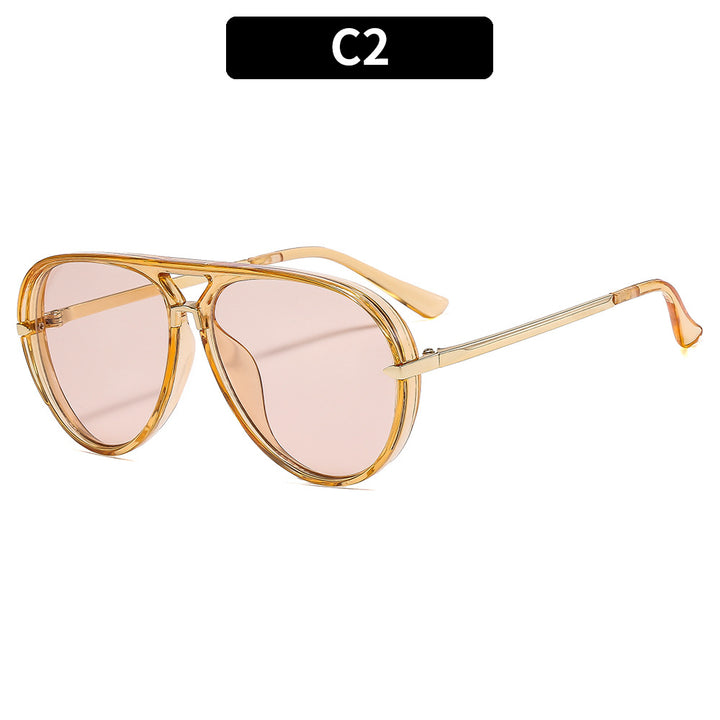 Retro Aviator Sunglasses