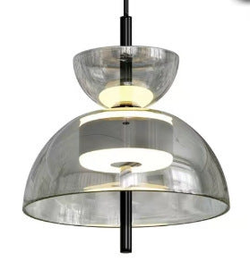 Modern Glass Dome Pendant Light