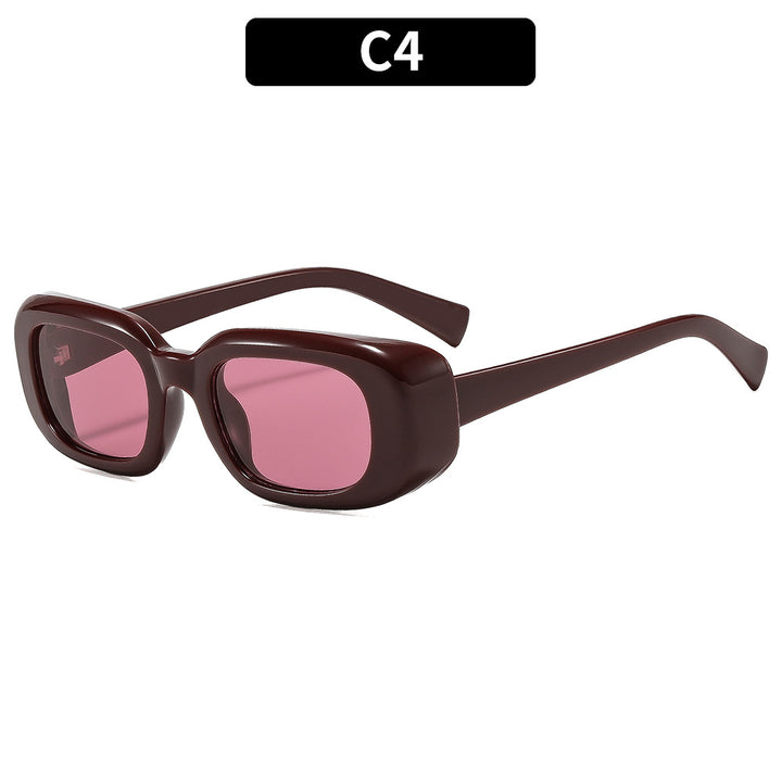 Fashion-Forward Rectangular Sunglasses