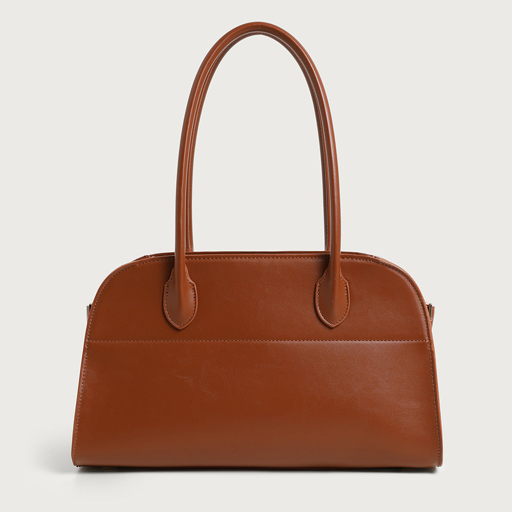 Classic Structured Handheld Tote Bag
