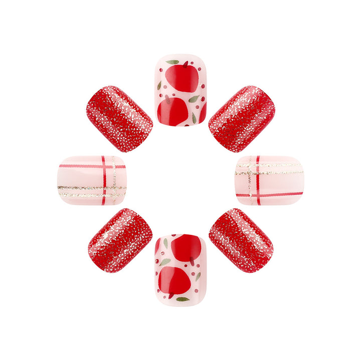 Artistic Press-On Nail Design Set Kalsten
