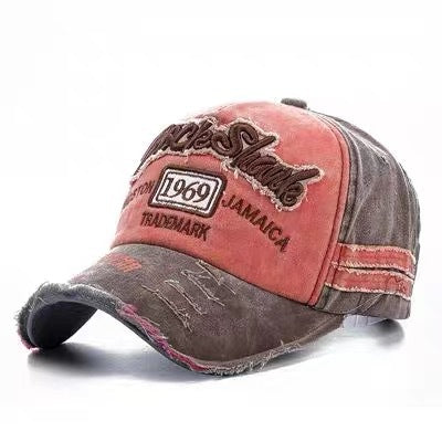 Distressed Vintage Style Baseball Cap