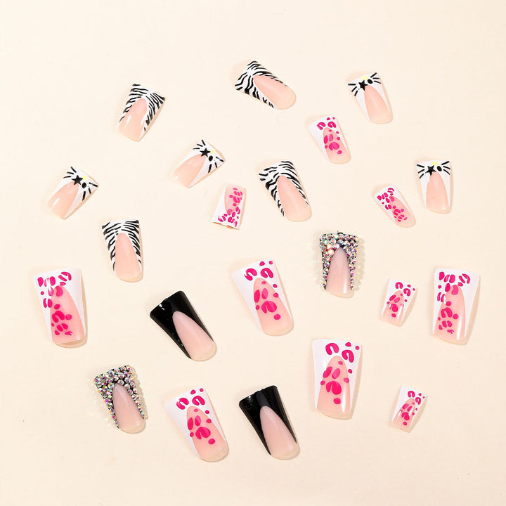 Artistic 3D Acrylic Nail Art Extensions Kalsten