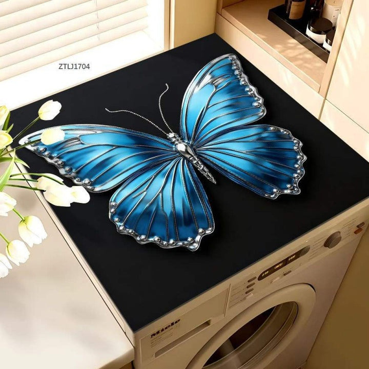 Decorative Butterfly and Rose Art Mat