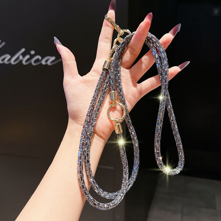 Funky Gemstone Charm Lanyard Kalsten