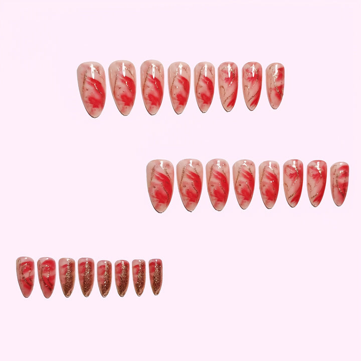 Elegant Marble Nail Art Set