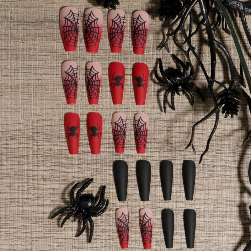 Halloween-Themed Press-On Nail Art Kalsten