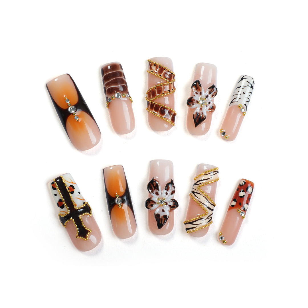 Creative Nail Art Set with Stylish Designs Kalsten