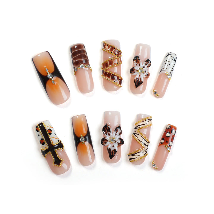 Creative Nail Art Set with Stylish Designs Kalsten