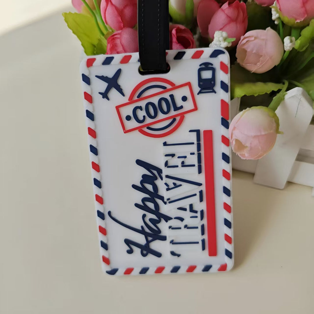 Unisex luggage tag in creative Tetris design Kalsten