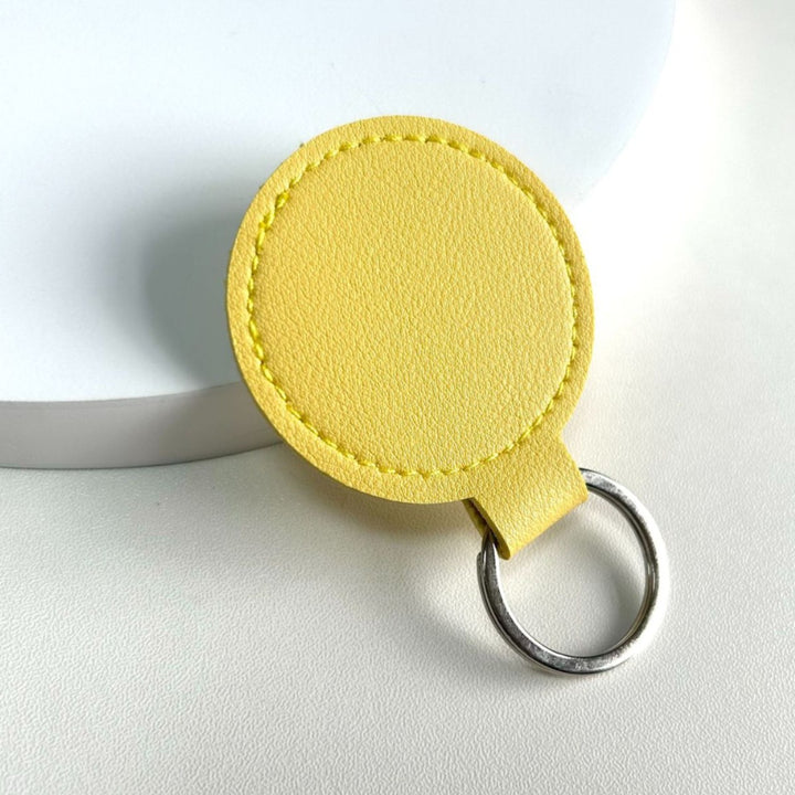 Round Leather Keyring Kalsten
