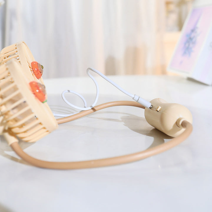 Women Portable Neck Fan with Flexible Design Kalsten
