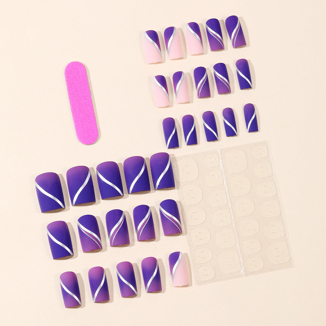 Stylish Matte Finish Nail Art Extensions Kalsten