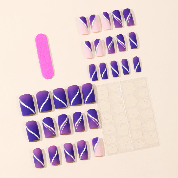 Stylish Matte Finish Nail Art Extensions Kalsten