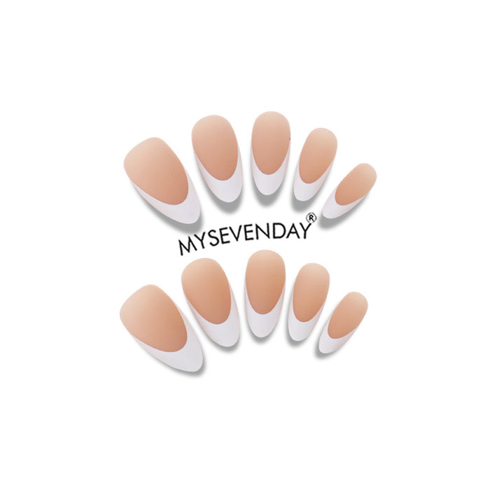 Premium French Tip Press-On Nail Set Kalsten