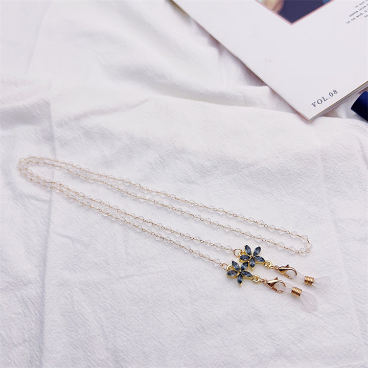 Floral Decorative Eyewear Chain Kalsten