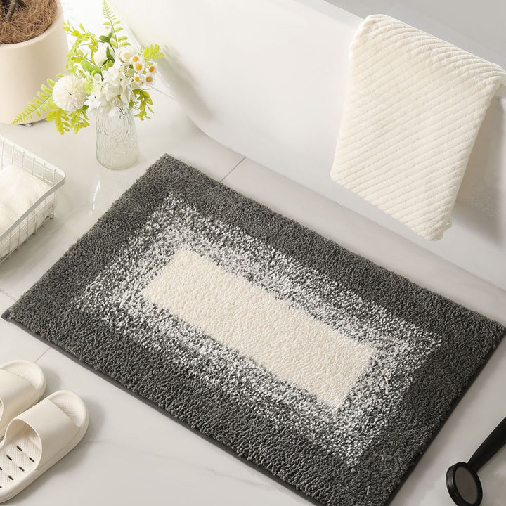 Luxurious Shaggy Bathroom Rug Kalsten