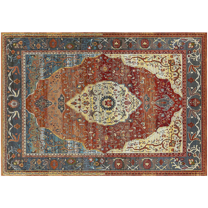 Traditional Floral Pattern Area Rug